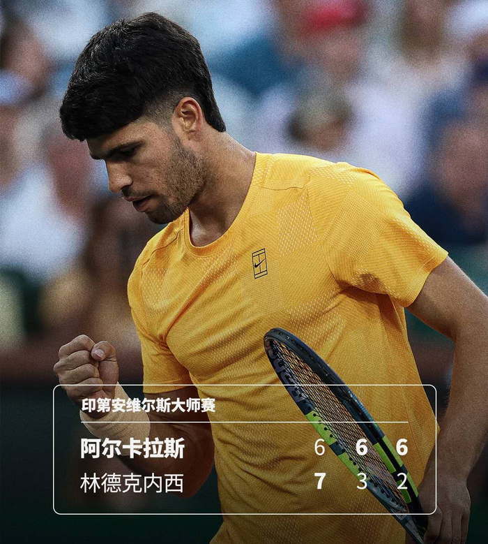 阿卡抱怨每轮都像跟费德勒对决一样难打，丝袜赞穆霍娃女版费天王|阿尔卡拉斯|罗杰·费德勒|卡洛斯·阿尔卡拉斯|网球|纳达尔_新浪体育_新浪新闻
